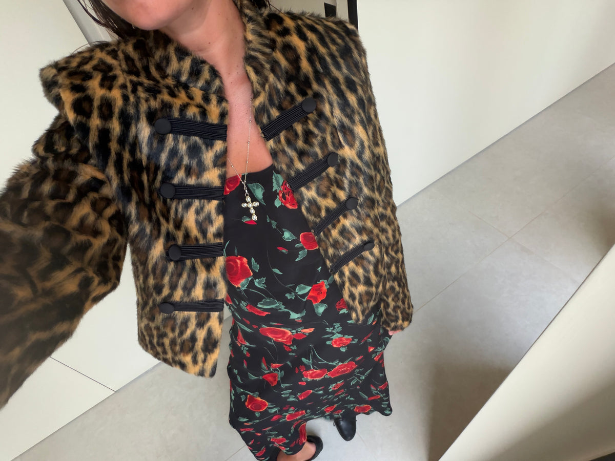 THE ROMY JACKET - LEOPARD