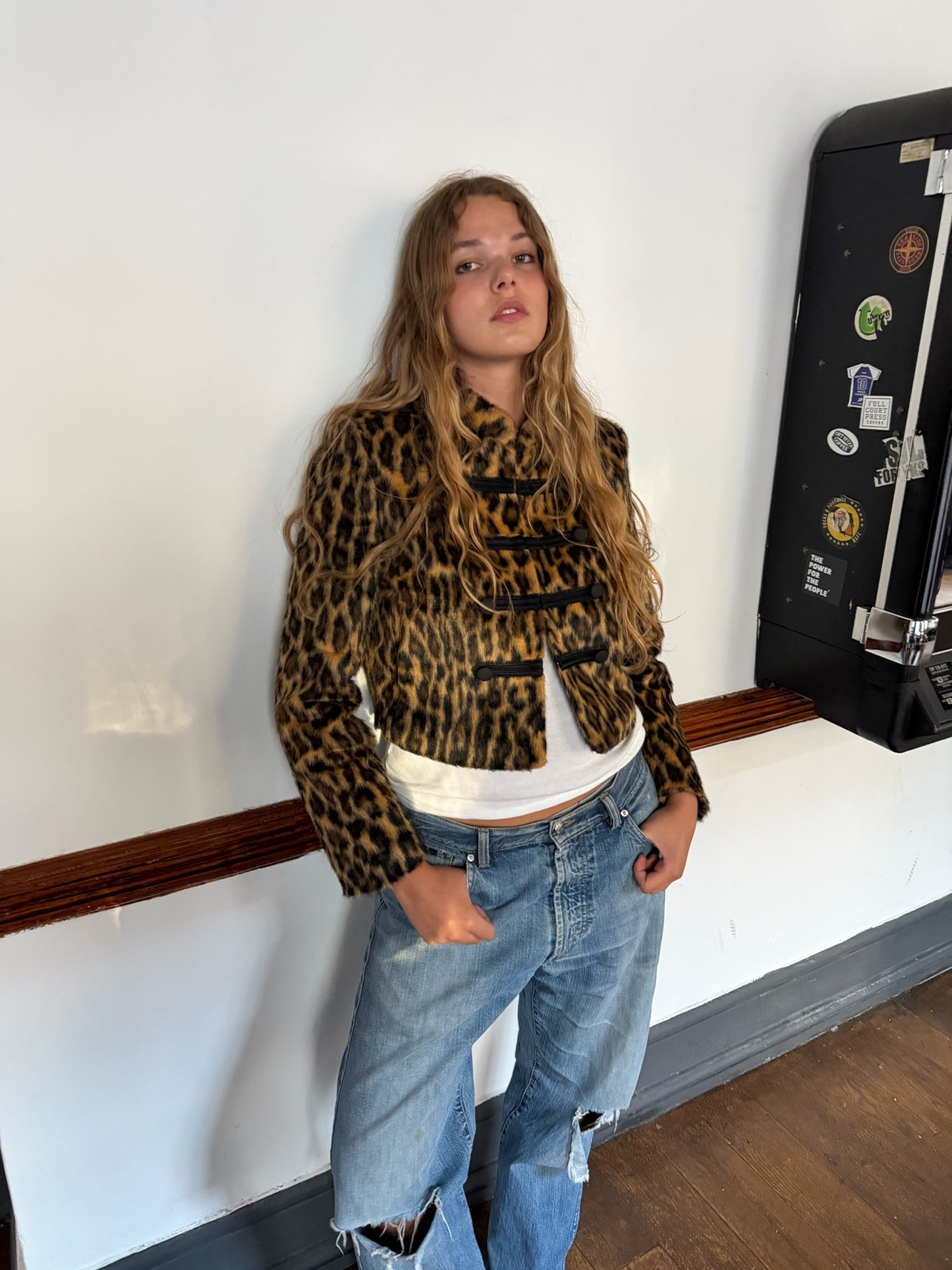THE ROMY JACKET - CHEETAH