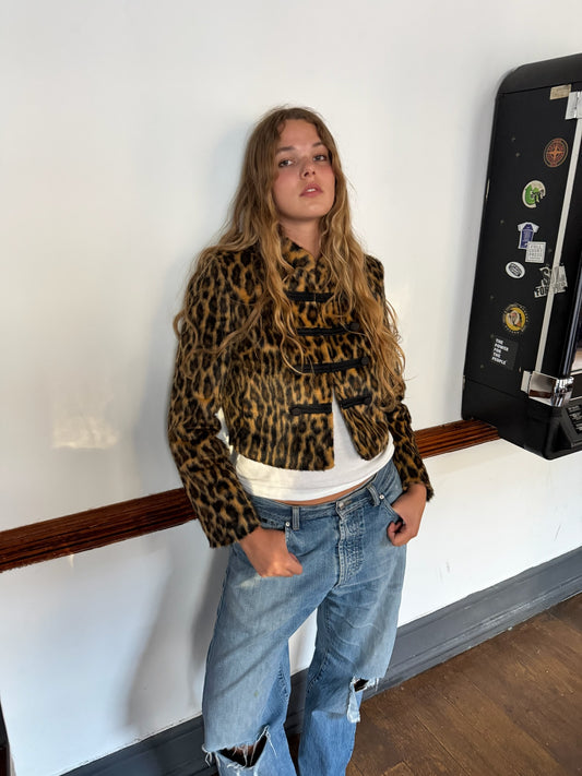 THE ROMY JACKET - CHEETAH